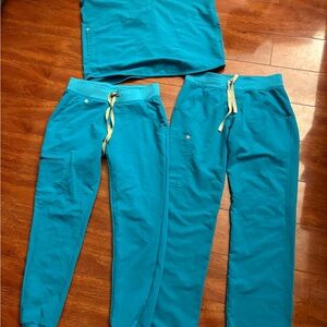 Figs teal scrubs